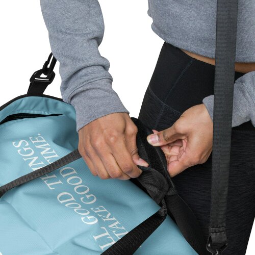 Anchor & Crew Cloud Thoughts Pattern Weekender Duffle Bag
