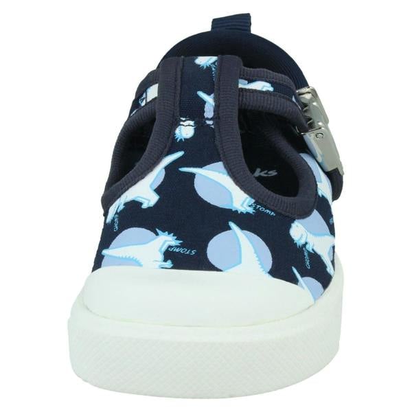 Clarks Boys Clarks Casual T-Bar Shoes City Dance