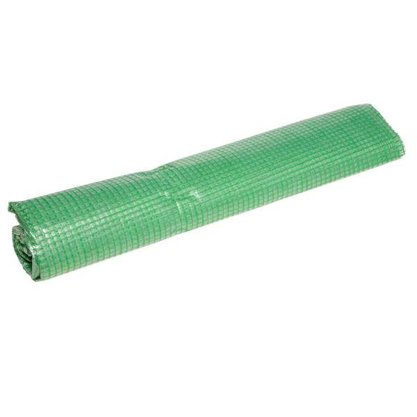 Green PE greenhouse cover roll, translucent grid mesh material