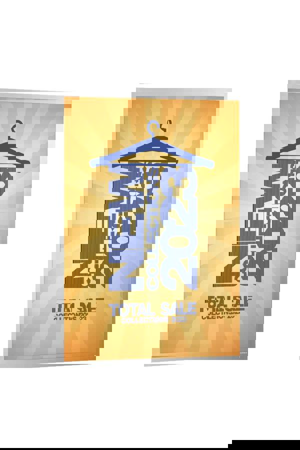 Durable DURAFRAME UV Poster Adhesive Magnetic Signage Frame | A2 Silver