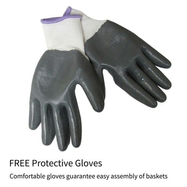 Monstershop Gabion Baskets 100 x 95 x 30cm / 2 Pack