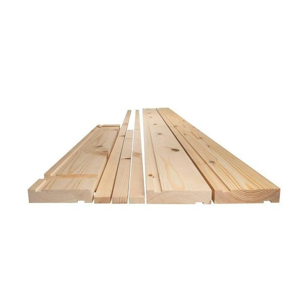Snowdon Timber Redwood Fire Door Lining Set (T) 30.5mm (W) 132mm (L) 2.1m