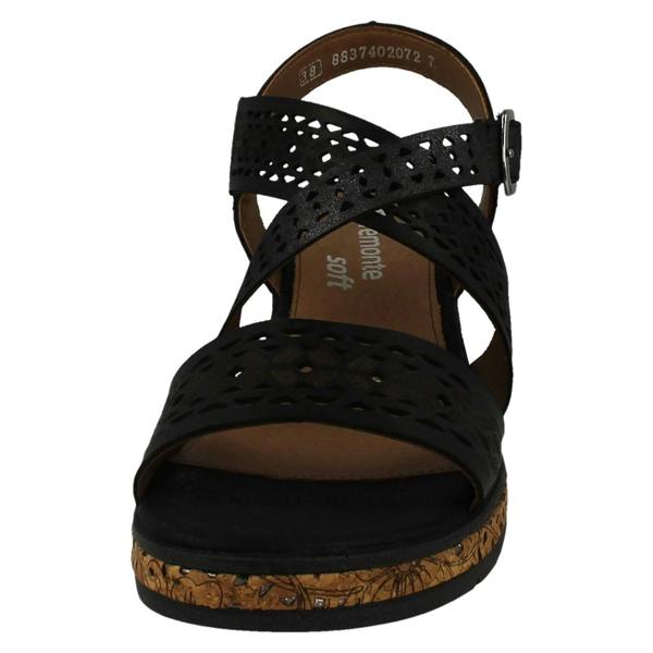 Remonte Ladies Remonte Streppy Wedge Heel Sandal D3069