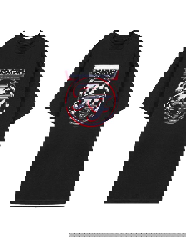 Foo Fighters Mens Black Chrome Short Sleeved T-Shirt