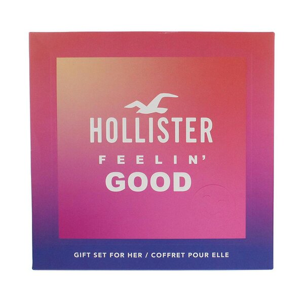 Hollister Feelin' Good For Her Eau De Parfum 50ml + Body Mist 125ml Gift Set
