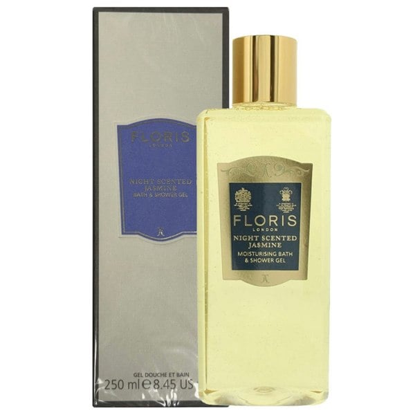 Floris Night Scented Jasmine Moisturising Bath & Shower Gel 250ml