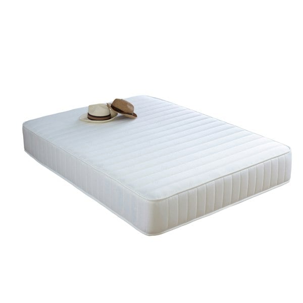 Starlight Beds Grey Collection Straight Line Mattress - Memory Fibre & Open Coil Spring Support