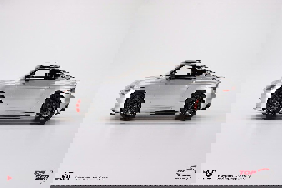 TSM Nissan Z Performance 2023 Brilliant Silver LHD 1:18 Scale TSM TS0400