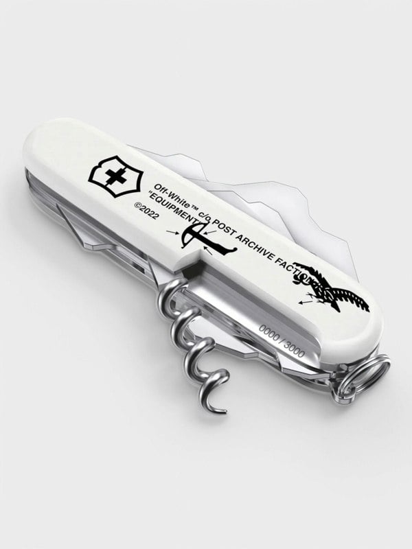 Off - White X PAF Equipment Victorinox Army Knife - Supplied FashionOff - White