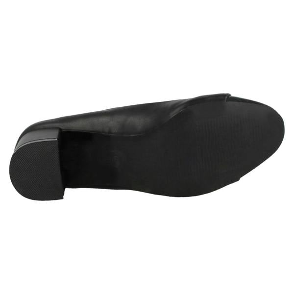 Spot On Ladies Spot On Mid Heel Court Shoes