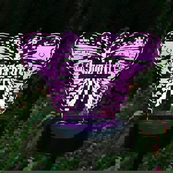 Personalised Memento Company Personalised Butterfly Solar Light