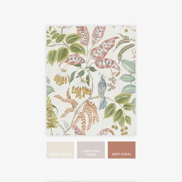 Next Ivory Tropical Wonder Wallpaper