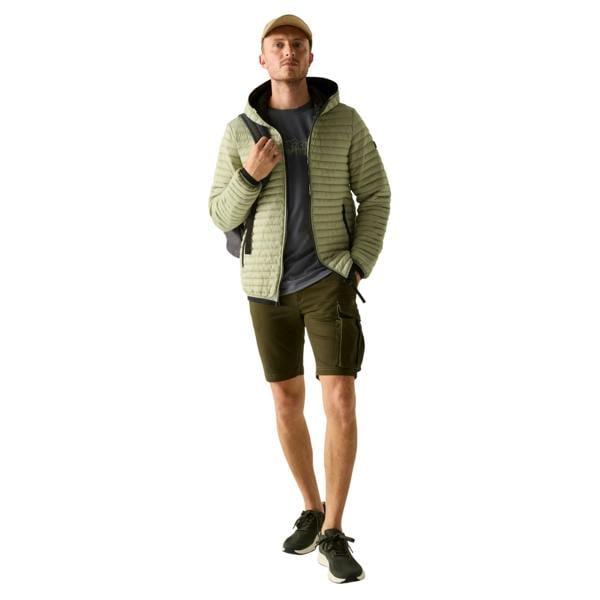 Regatta Mens Rigain Padded Jacket - Light Sage - 