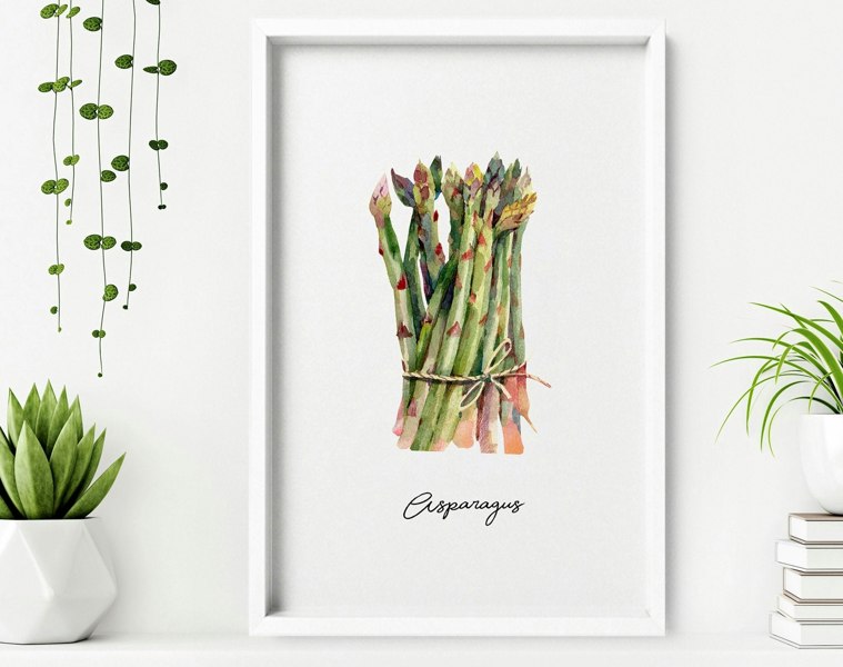 Artwork for a kitchen | set of 3 framed wall art