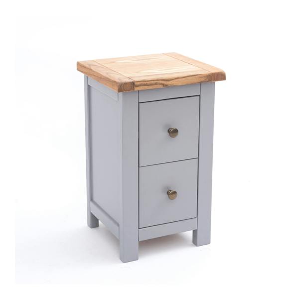 Cabinet Bits Mirano 2 Drawer Petite Bedside Table