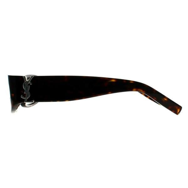 Saint Laurent Sunglasses SL M152 002 Dark Spotted Havana Grey
