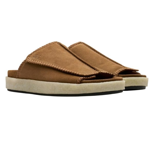 Clarks Originals Unisex Adult Overleigh Suede Sliders - Brown