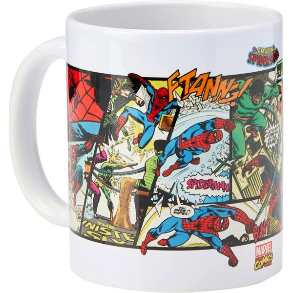 Marvel Panel Spider-Man Mug - Multicoloured