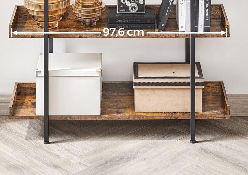 Modcraft Industrial 5 Tier Bookcase Shelving