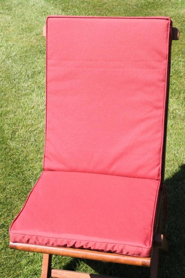 Seat and Back Cushion for Folding Chairs - Available in 6 colours