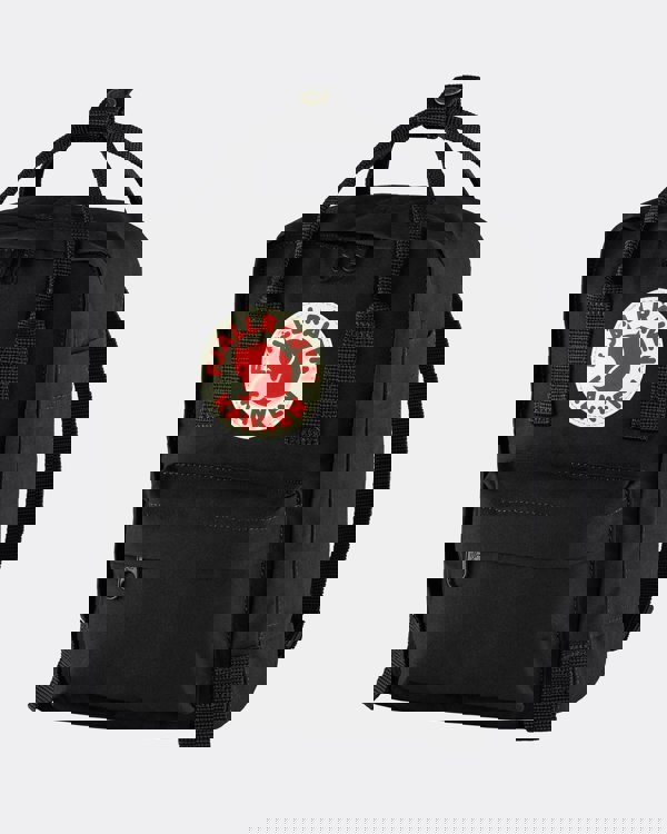 Fjallraven Kanken Mini Unisex Backpack - Black 550