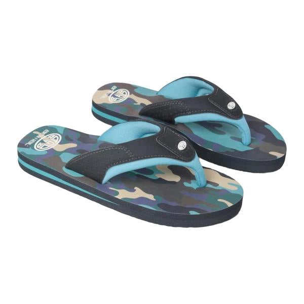 Animal Childrens/Kids Jekyl Recycled Flip Flops - Grey - 