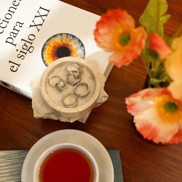 Trinket Dish for holding rings and jewellery - Coastal Villa Homeware