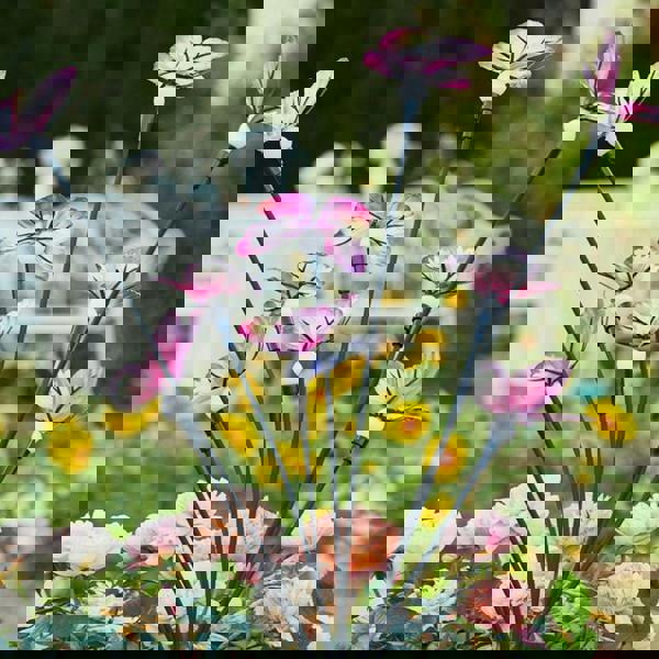 Leaper Solar Butterfly & Firefly Garden Ground Lights