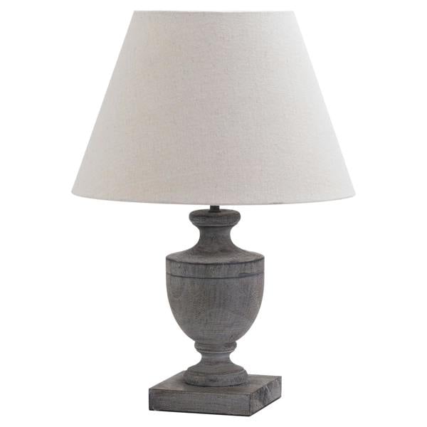 Hill Interiors Incia Urn Table Lamp (UK Plug) - Brown - 