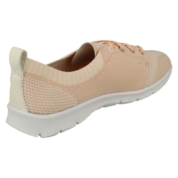 Clarks Ladies Clarks Casual Lace Up Trainers Step Allena Sun
