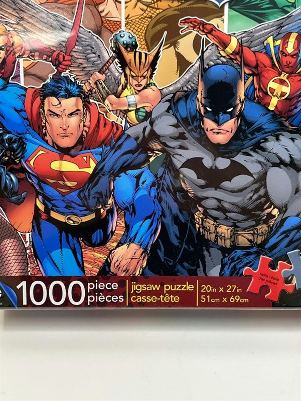 Aquarius Justice League of America 1000 Piece Jigsaw Puzzle 20 Inch x 27 Inch