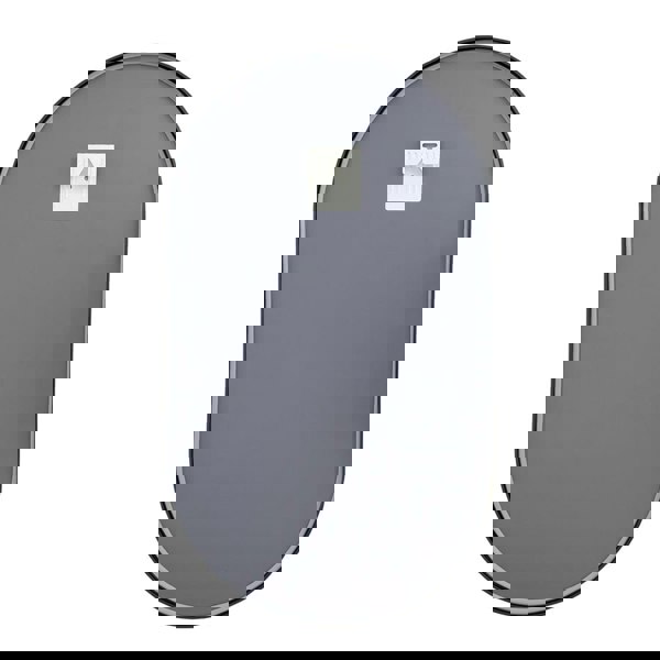 Modern Oval Metal Wall Mirror Black Bathroom Mirrors Living and Home