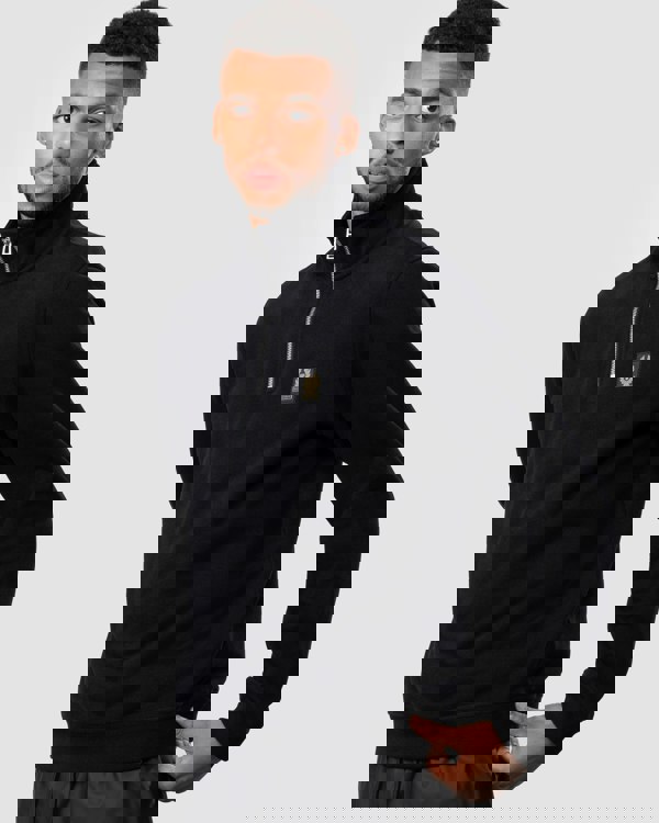 Belstaff Quarter Zip Sweatshirt - Black