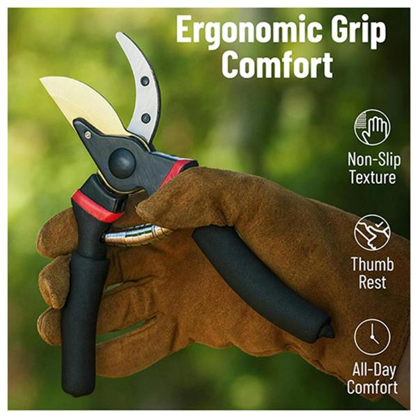 Dragodirect 8-Inch Pruning Shears Garden Shears Scissors Tools Garden