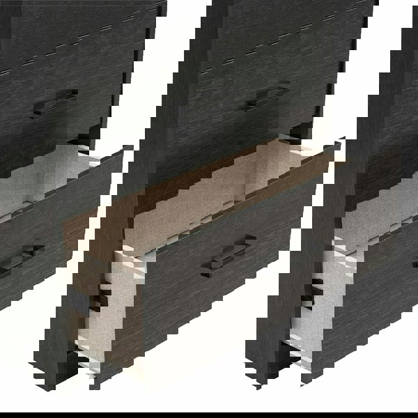 Dorel Home BrEZ Build Pearce 5 DRW Dresser Black Oak