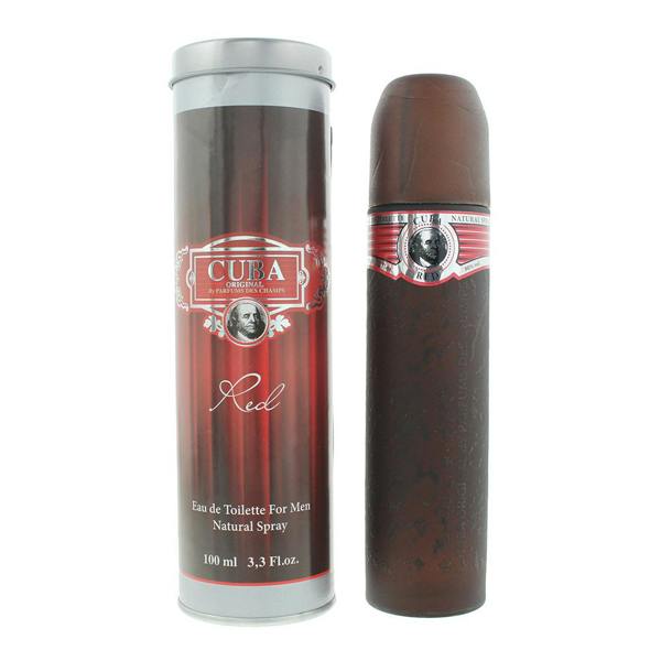 Cuba Paris Cuba Red Eau de Toilette 100ml Spray for Him