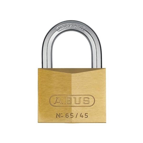 Abus Mechanical 65 Series Brass Padlock - Multi Colour - 
