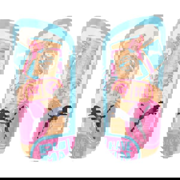 Puma Volume Up Ultra Light Shin Guards - White/Pink - 