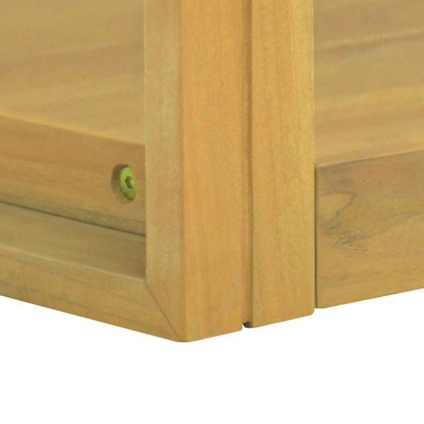 Berkfield Bathroom Cabinet 45x45x35 cm Solid Wood Teak