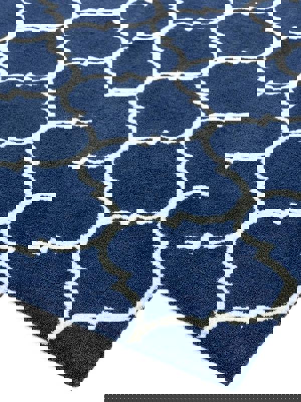 Asiatic Albany Ogee Blue Rug