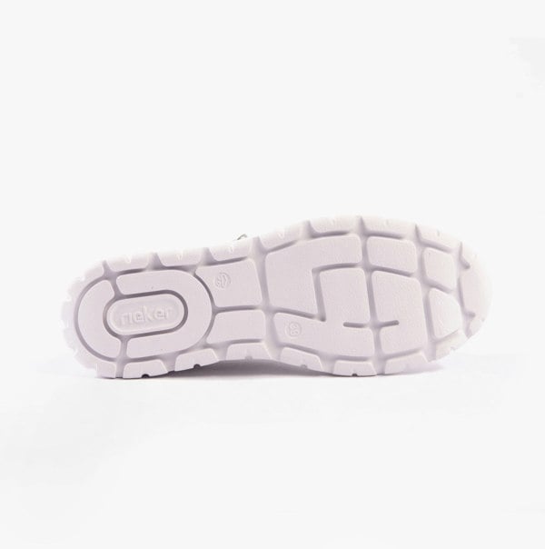 Rieker Womens Low Trainers - White (N1313-80)