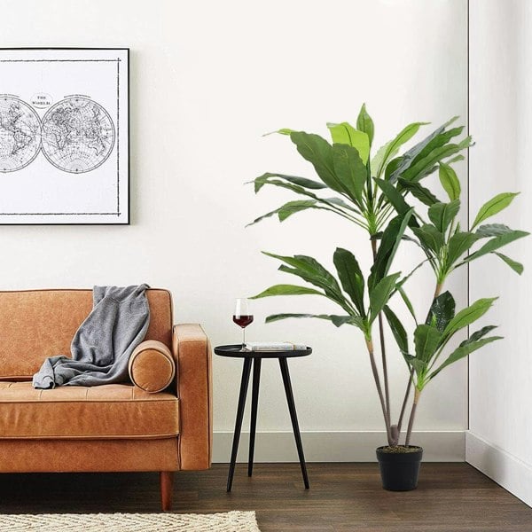 Large Indoor Artificial Potted Tree Living and Home M 