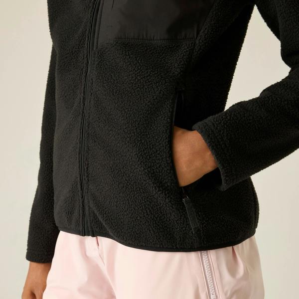 Dare 2B Womens/Ladies Excursion Fleece Jacket - Black - 