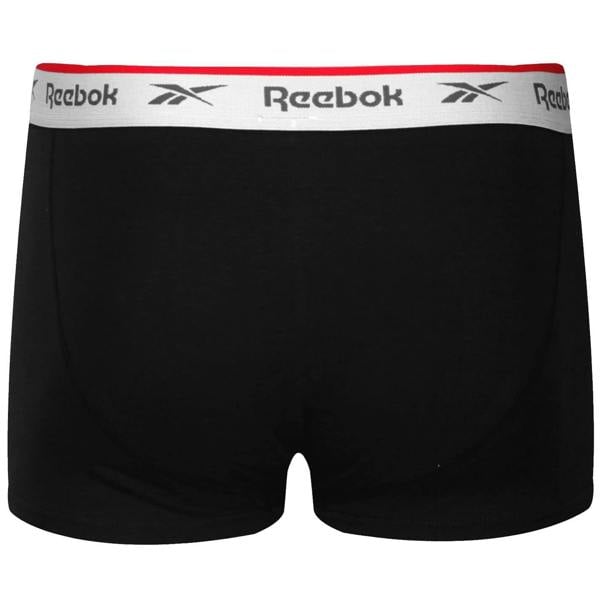 Reebok Mens Boxer Shorts (Pack of 3) - Black - 