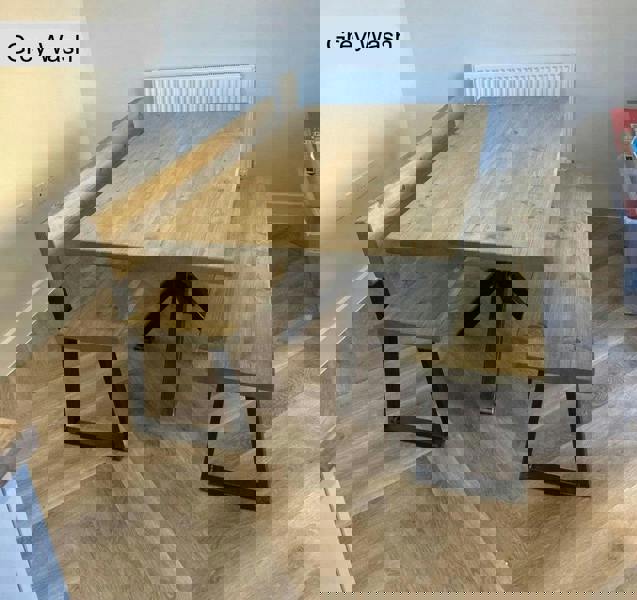 TRL Furniture Sleek & Slender Reclaimed Dining Table