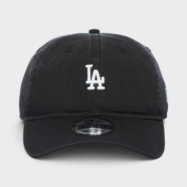 New Era Mini Logo Los Angeles Dodgers 9Twenty Cap Black