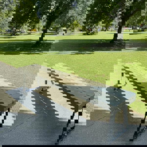 TRL Furniture Commercial Outdoor Sleeper Bench (Bench Only)