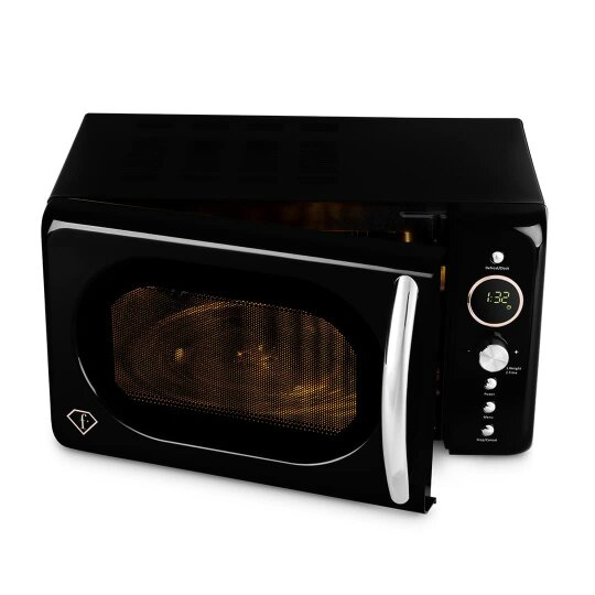 Berlinger Haus Digital Microwave Oven Black Rose Gold FTV0121 Fashion