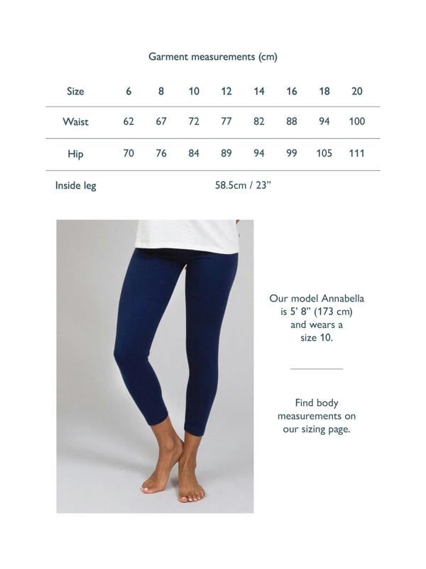 Kite Womens Organic Lytchett 7/8 Leggings Midnight