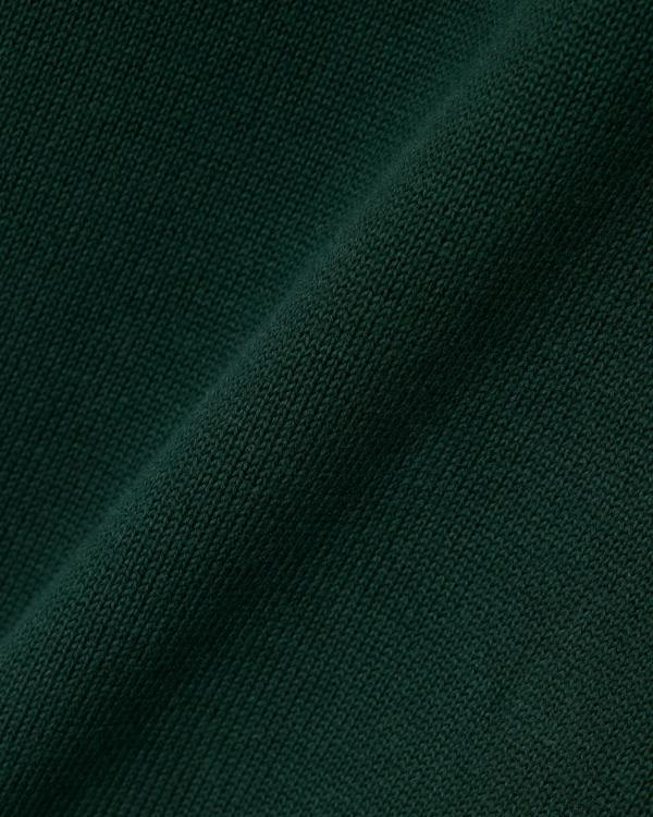 Lacoste Mens Organic Cotton Crew Neck Sweater - Sinople YZP | CHO | Designer Mens Crew Neck Sweatshirts